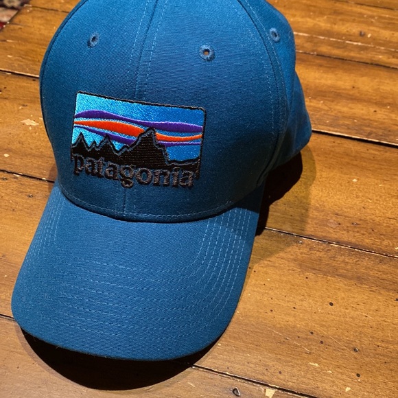 COPY - Patagonia baseball cap hat teal EUC - Picture 6 of 6